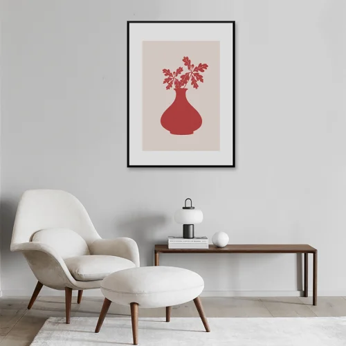 Normmade - Red Bells 2  Art Print