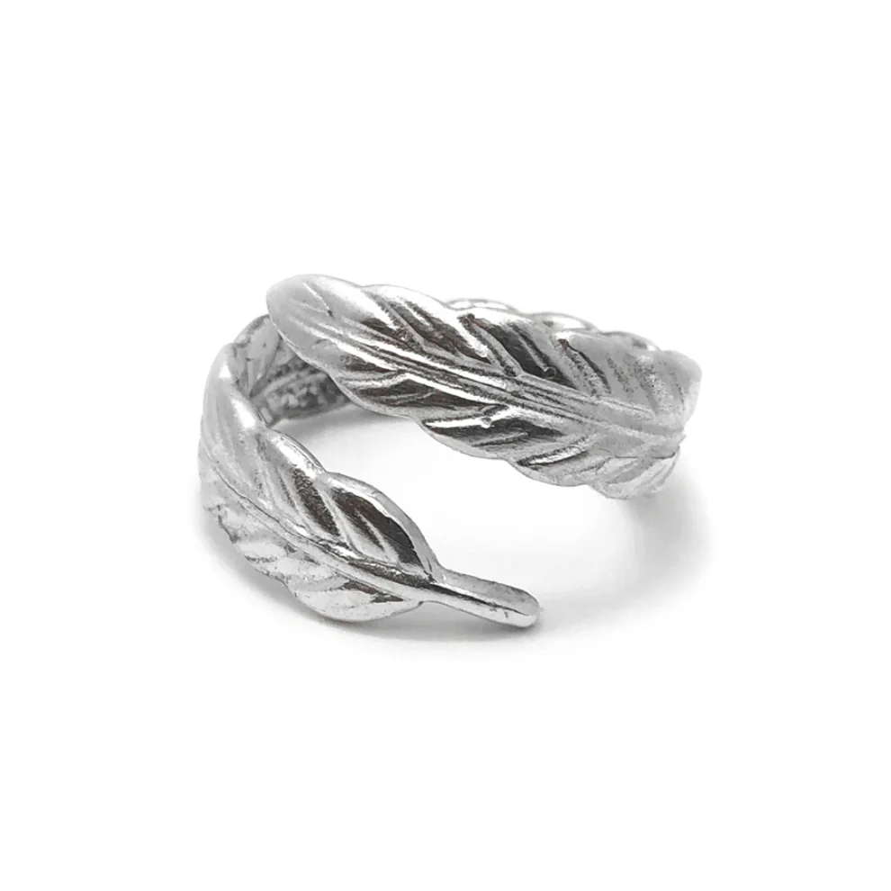 Spark Atölye - Leaf Silver Ring