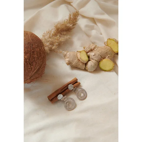 Bodhita - Spiral Earring