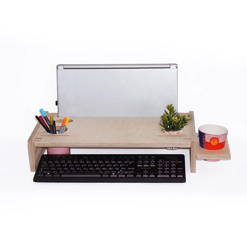 Tufetto - Tufetto Yodoo Wooden Monitor Stand