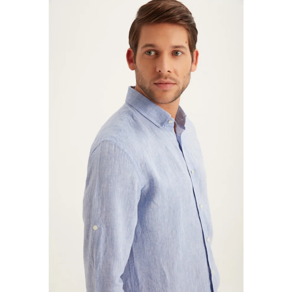 Fiji - Men's Linen Shirt