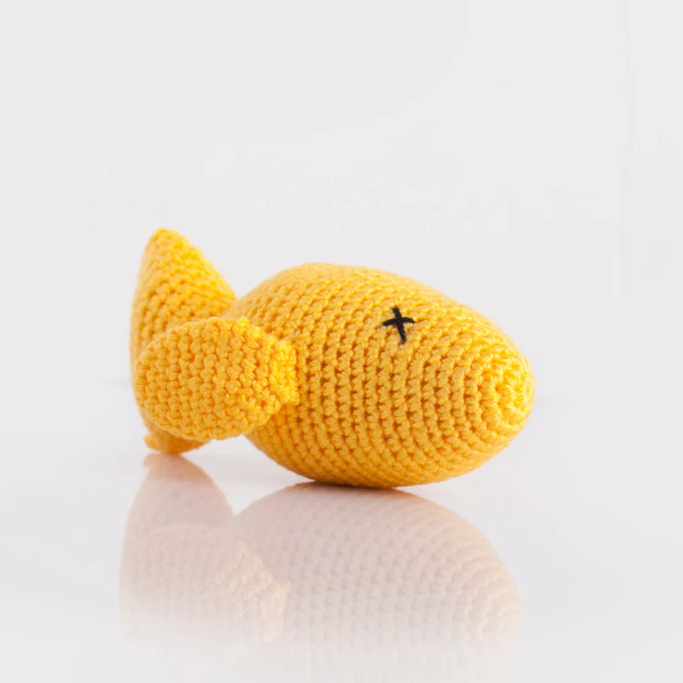 Wood&Tail - Hand Knitted Fish 