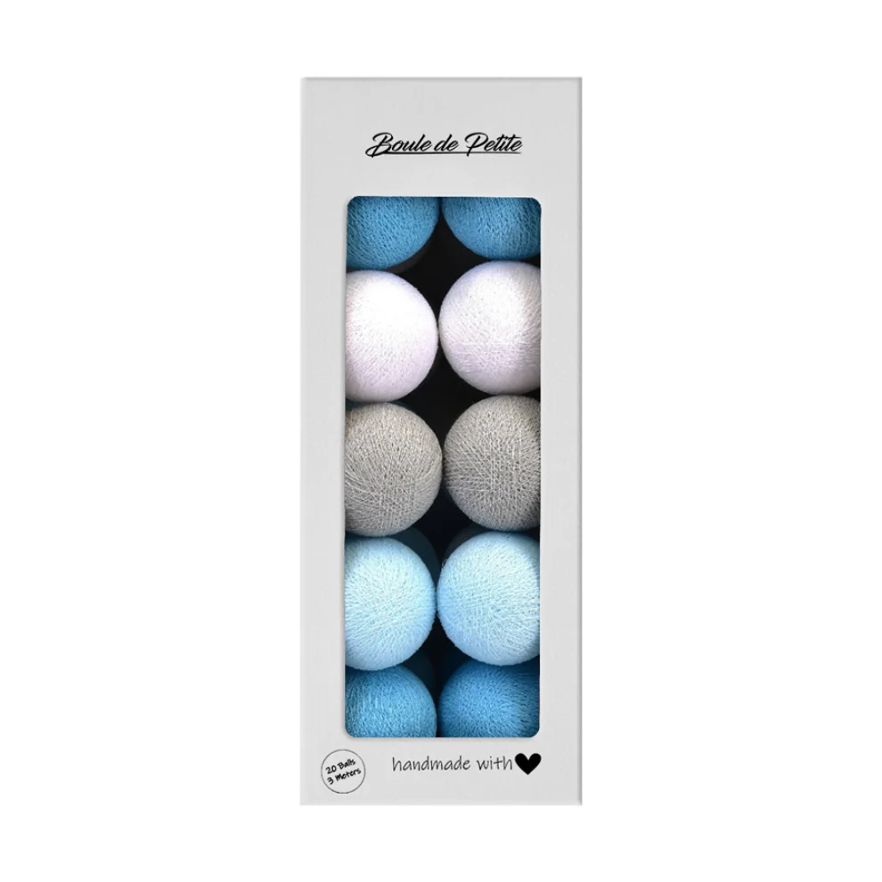 Boule De Petite - Sky Blue Lamp