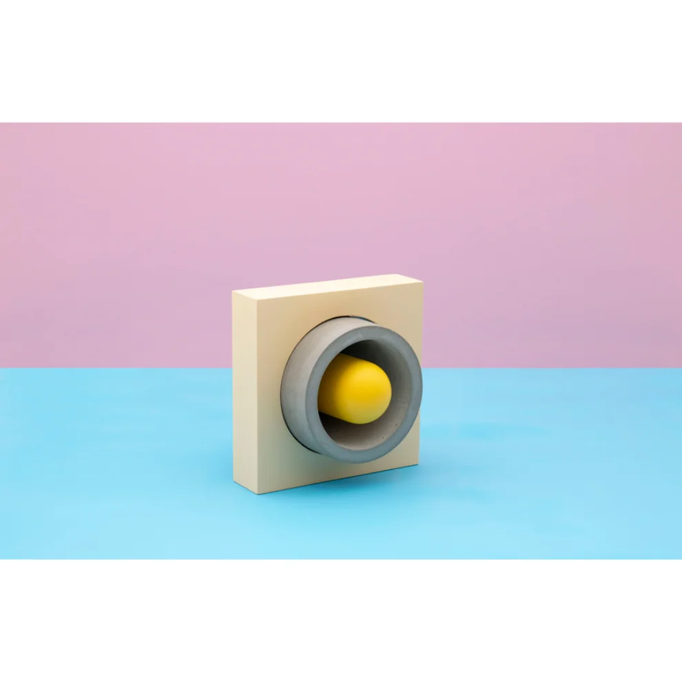 Womodesign - Donut Concrete Wooden Lamp