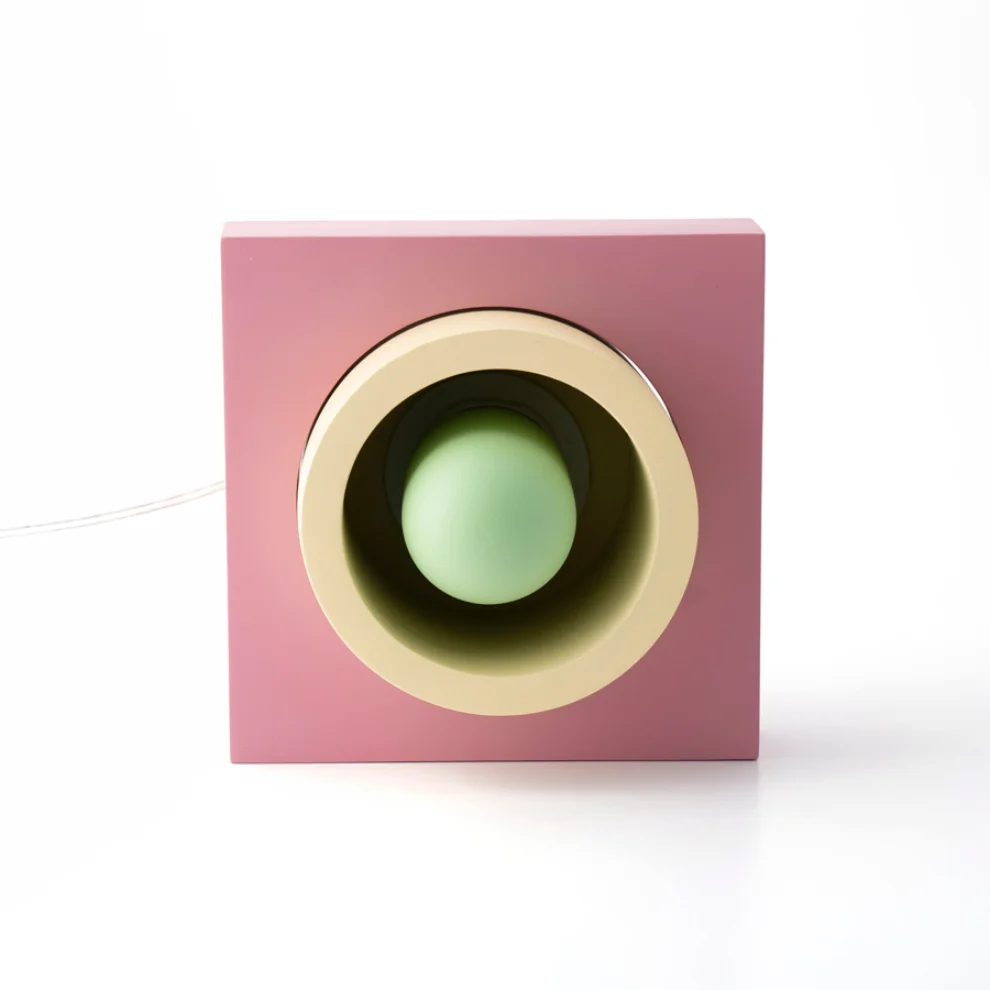 Womodesign - Donut Concrete Wooden Lamp