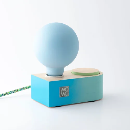 Womodesign - Neptune Wooden Table Lamp With Dimmer