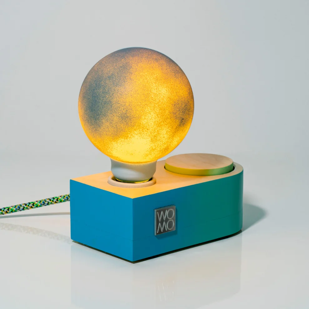 Womodesign - Neptune Wooden Table Lamp With Dimmer