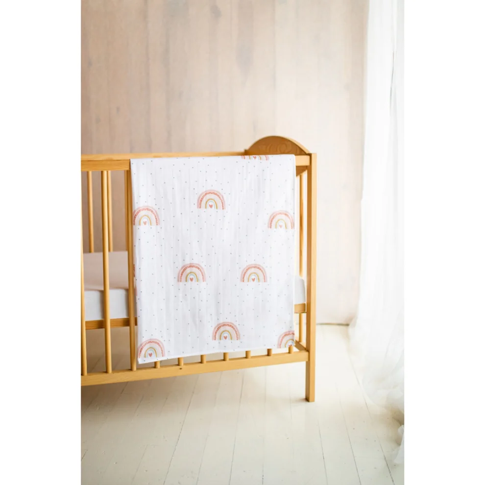 Mama Yoyo Baby & Kids - Organic Multipurpose Musline Blanket - I
