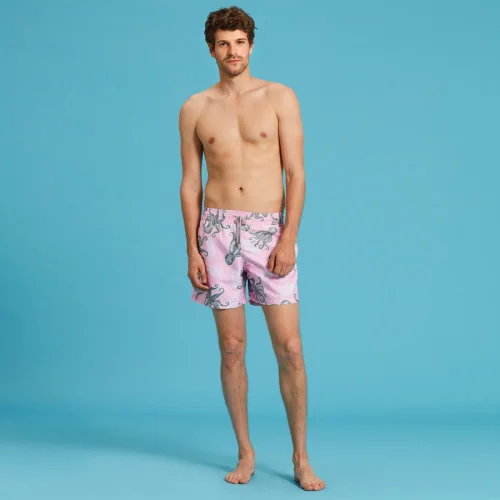 Fiji - Pink Octopus Men's Swimshorts