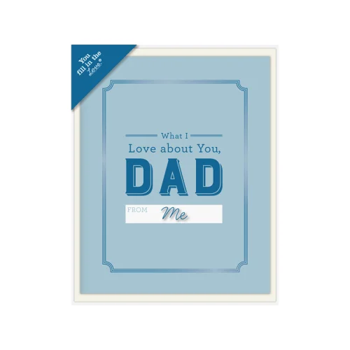 Knock Knock - What I Love About Dad Fill in the Love® Card Booklet