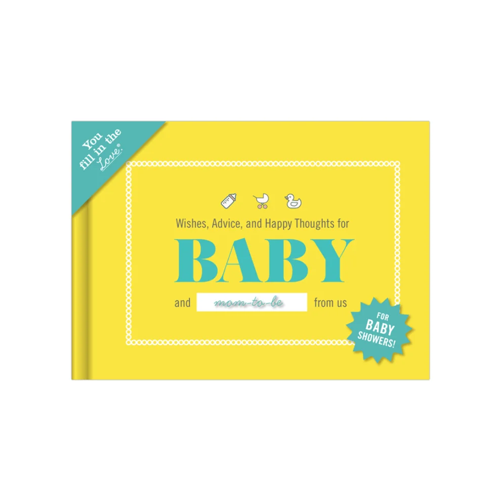 Knock Knock - Wishes, Advice, and Happy Thoughts for Baby Fill in the Love® Journal 