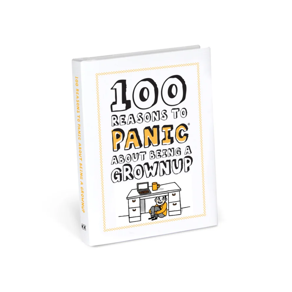 Knock Knock - Paniklemek İçin 100 Sebep Kitabı: Yetişkin Olmak