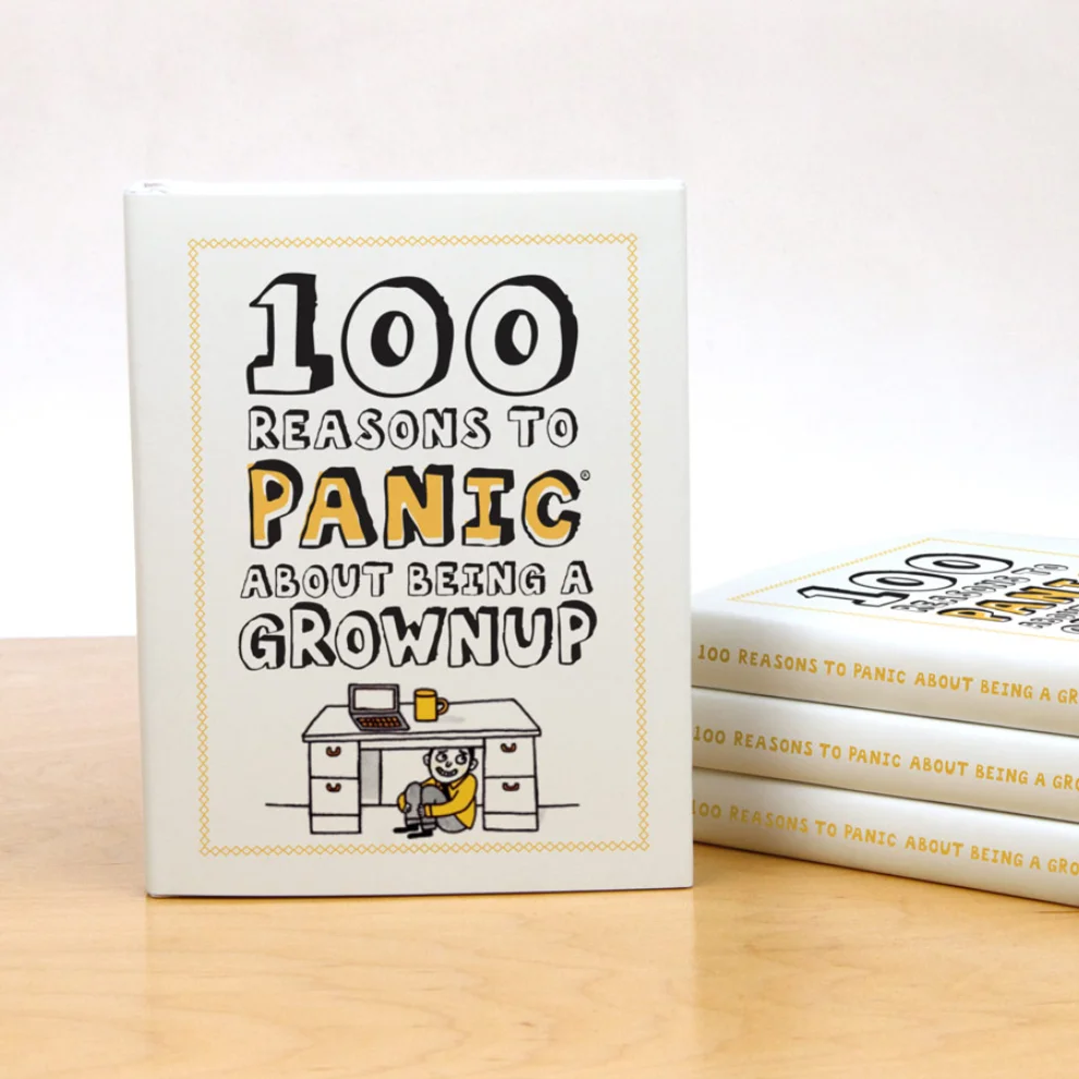 Knock Knock - Paniklemek İçin 100 Sebep Kitabı: Yetişkin Olmak