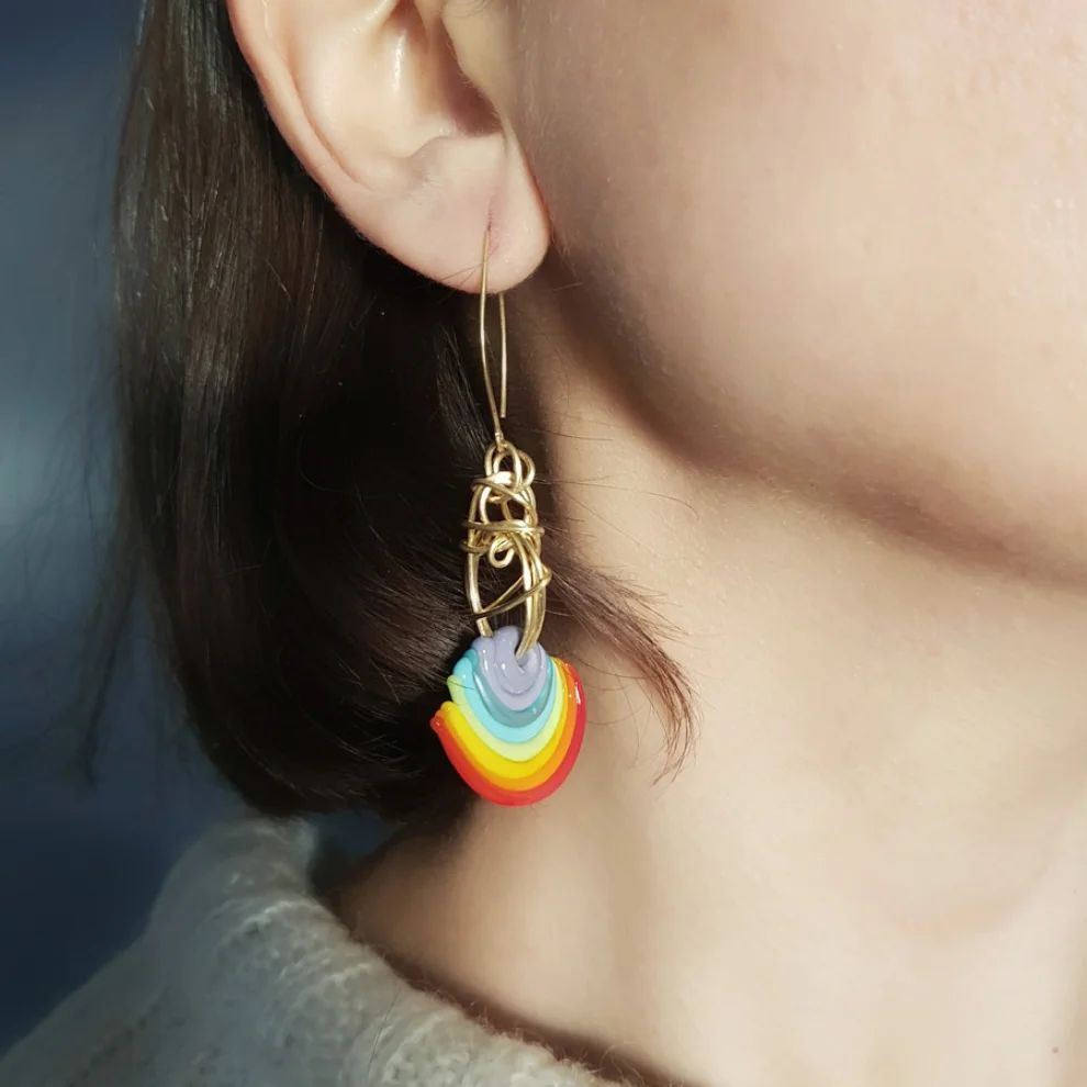 Şebnem Kurtul	 - Wave Earring