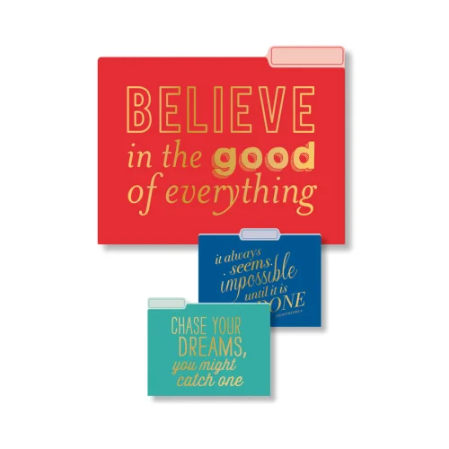 Eccolo - File Folder Collection Set of 9 Inspirations