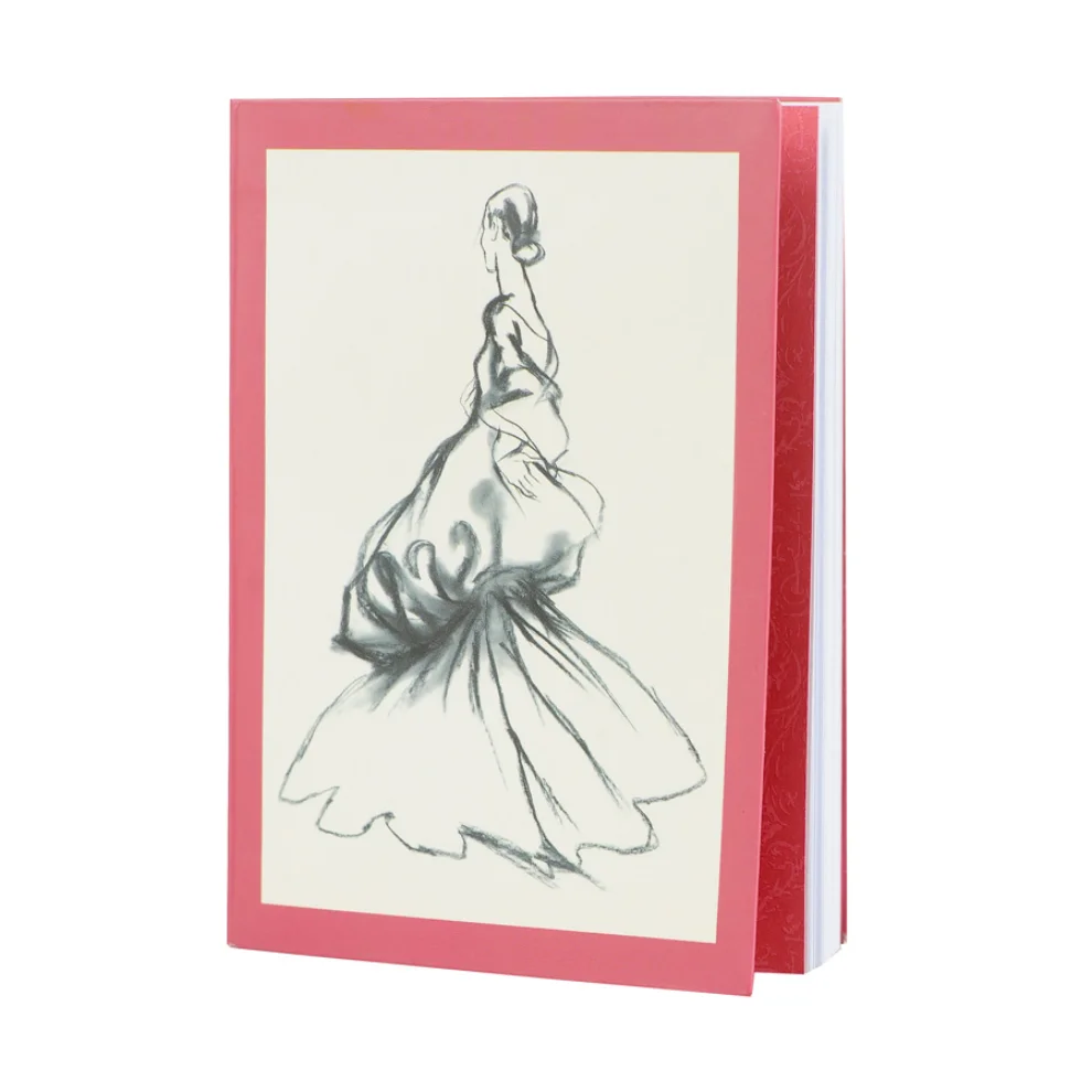 Libretto - A6 Charles James: Beyond Fashion- Fashion Illustrations - Defter