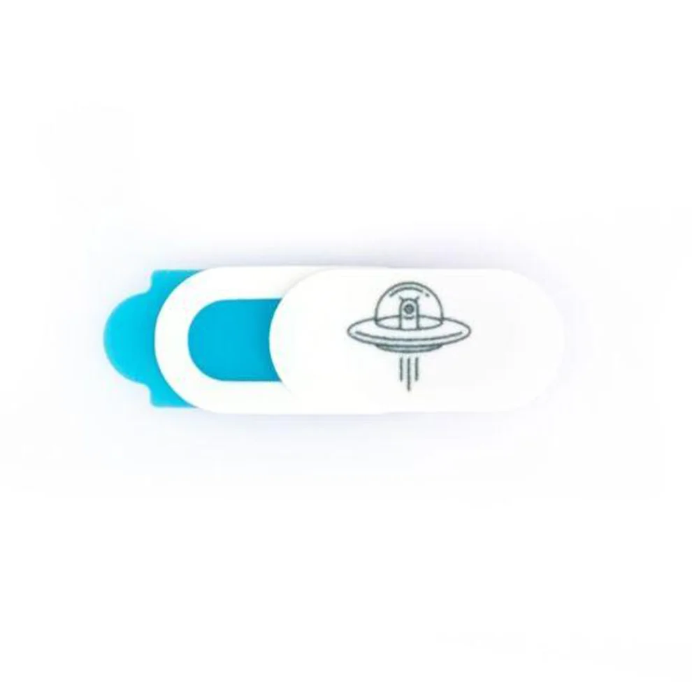 Funsy - Sliding Webcam Cover | Space Ship Mini