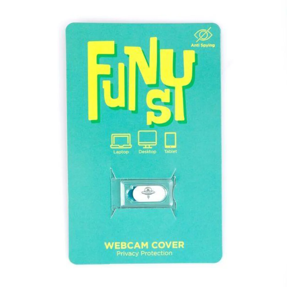Funsy - Laptop & Tablet Kamera Kapatıcı | Space Ship Mini 