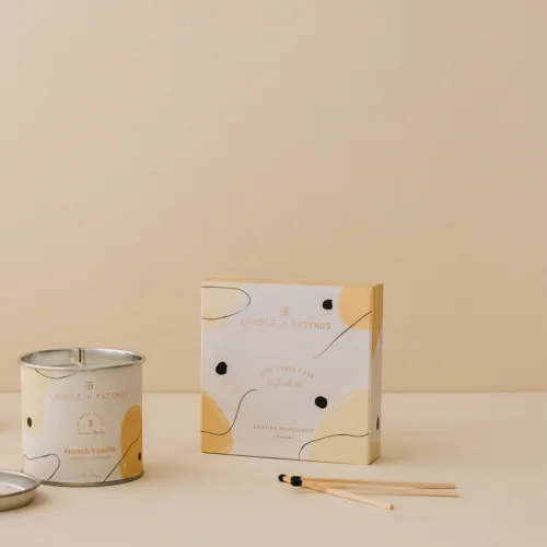 Candle and Friends - No.1 French Vanilla Luxury Matchbox