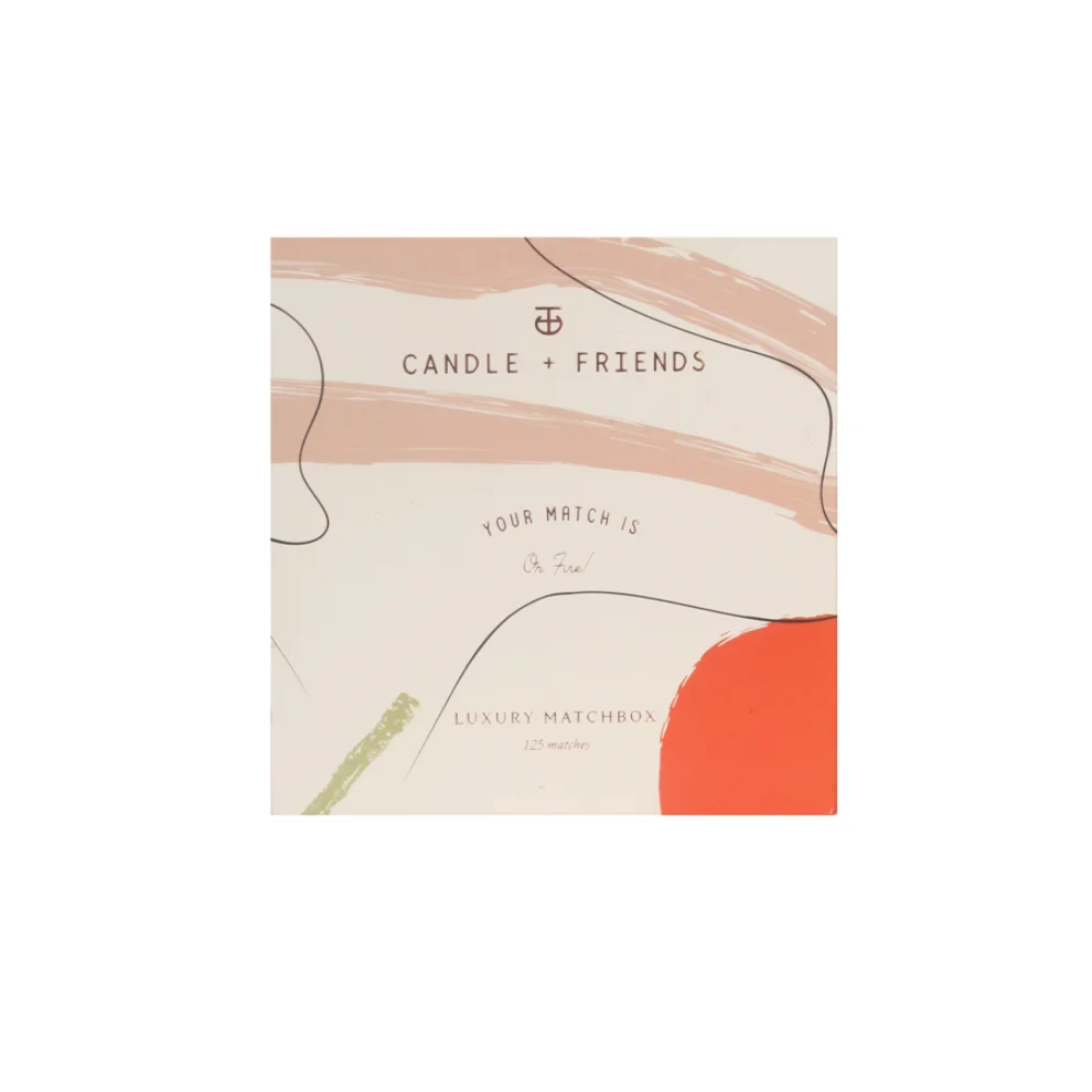 Candle and Friends - No.2 Red Iris Luxury Matchbox