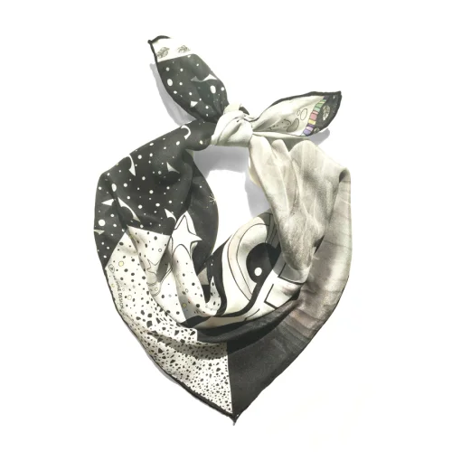 Be Mine Design - Falling Angels Silk Bandana