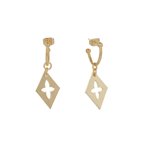 Miklan Istanbul - Imagine Gold Hoops Earrings