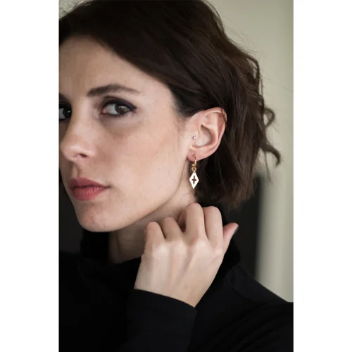 Miklan Istanbul - Imagine Gold Hoops Earrings