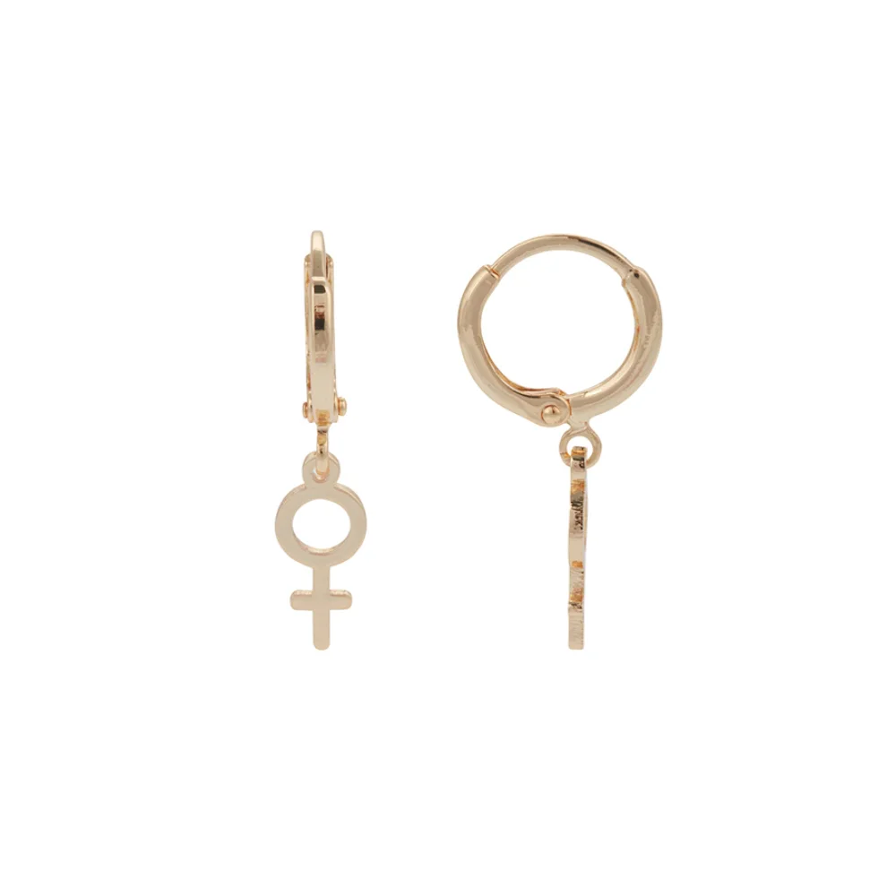 Miklan Istanbul - Mini Croce Gold Earrings