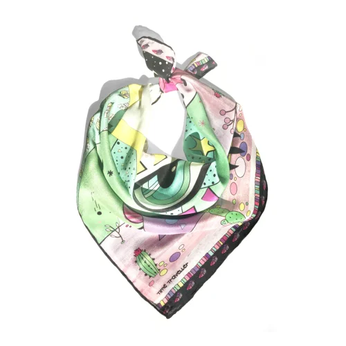 Be Mine Design - Falling Angels Silk Bandana