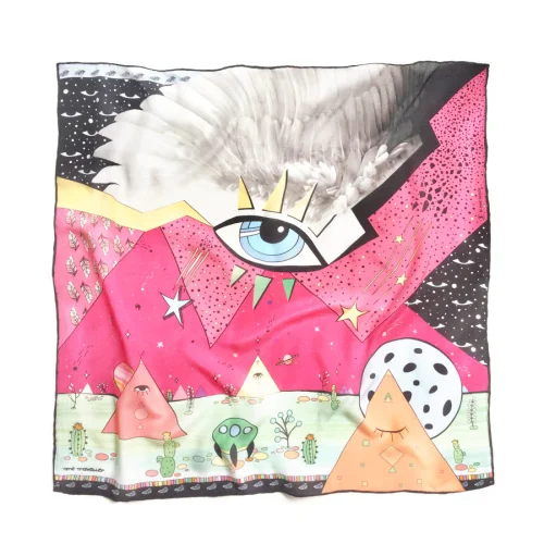 Be Mine Design - Falling Angels Silk Scarf