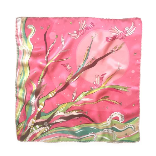 Be Mine Design - Tree of life Silk Bandana