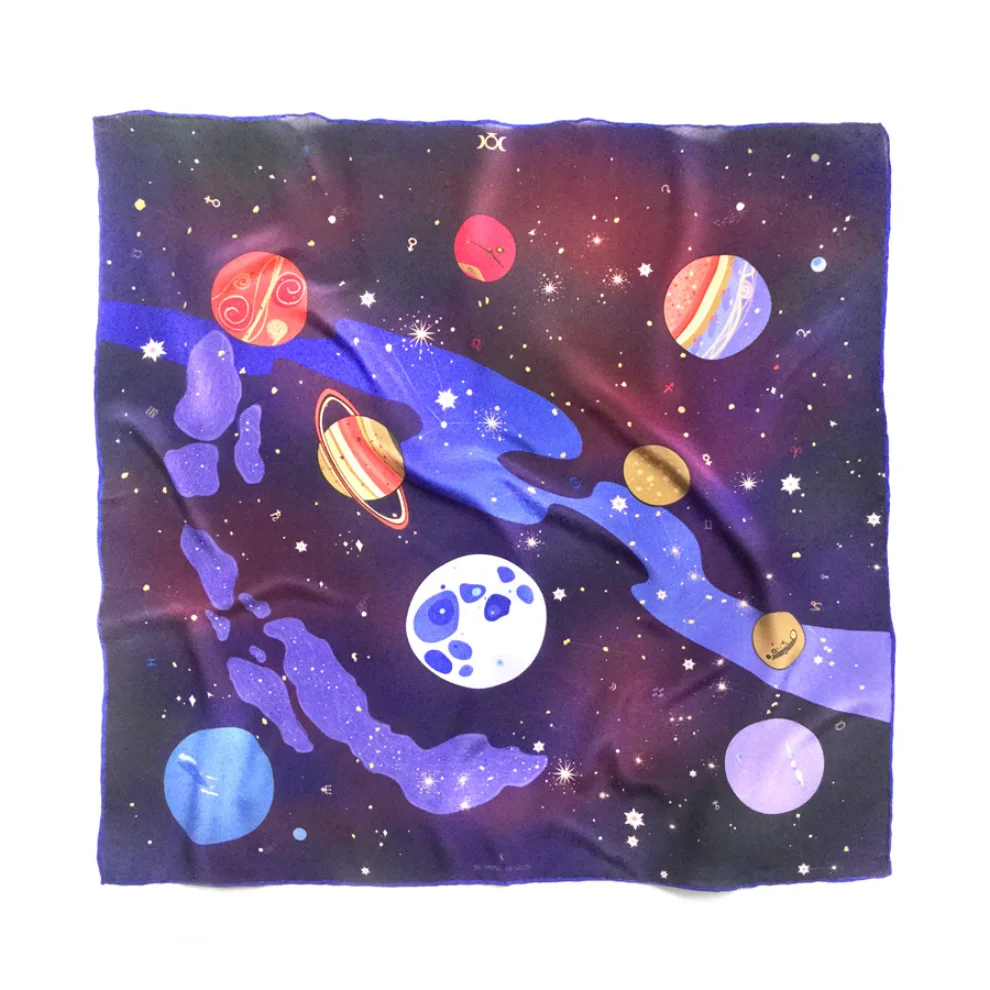 Be Mine Design - Zodiac Stories Silk Bandana