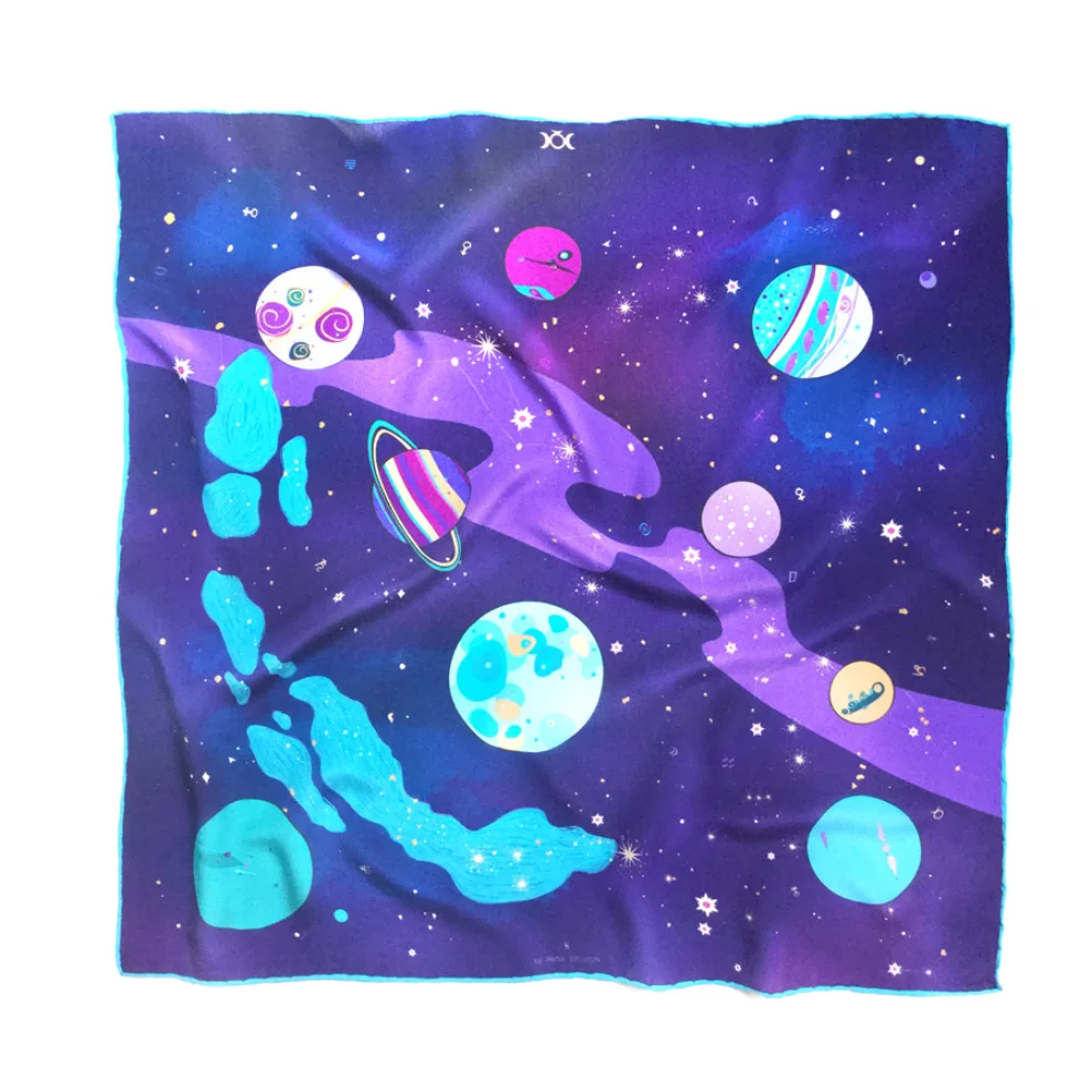 Be Mine Design - Zodiac Stories Silk Bandana