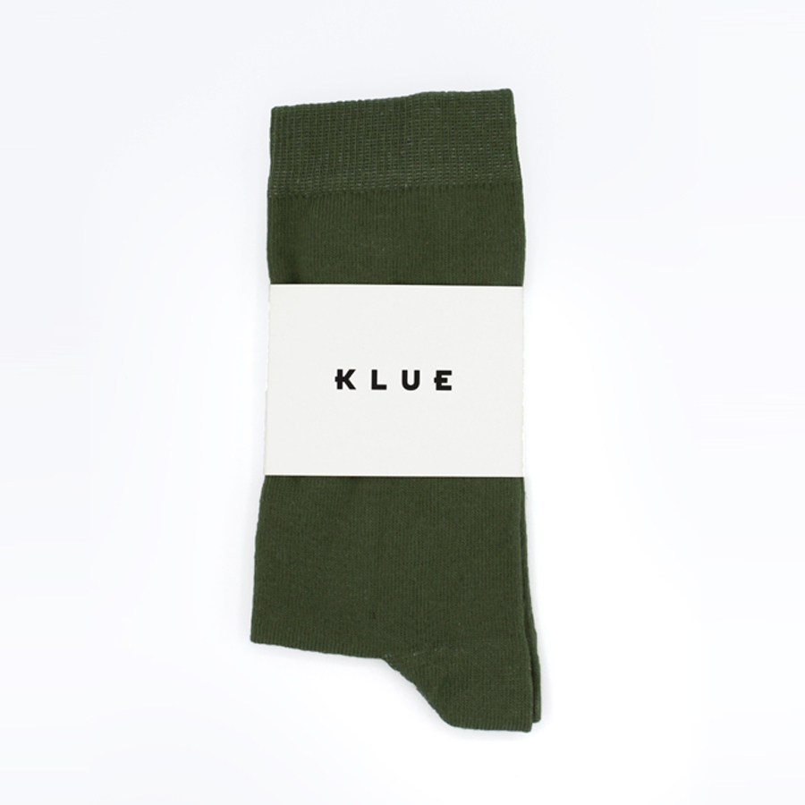 Klue Solid Socks - Green