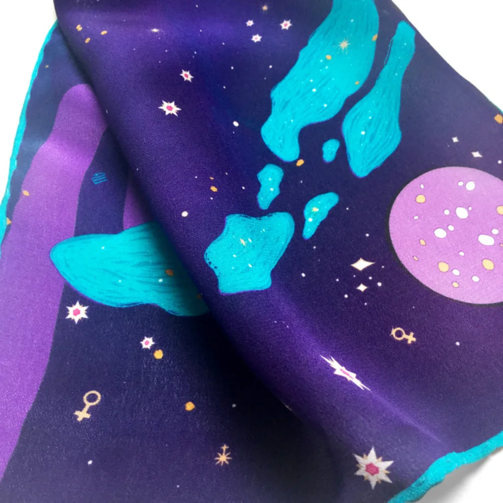 Be Mine Design - Zodiac Stories Silk Bandana