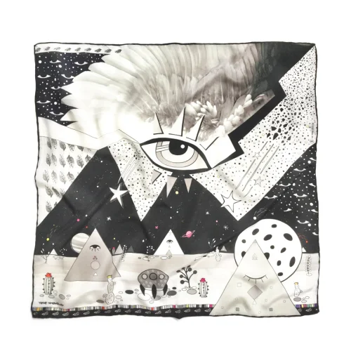 Be Mine Design - Falling Angels Silk Bandana