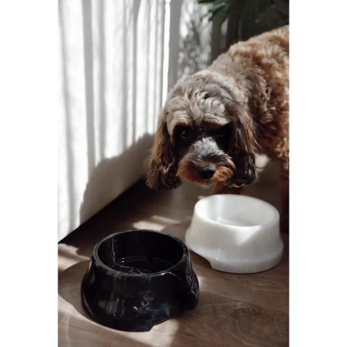 Minval - Joey Big Marble Pet Bowl