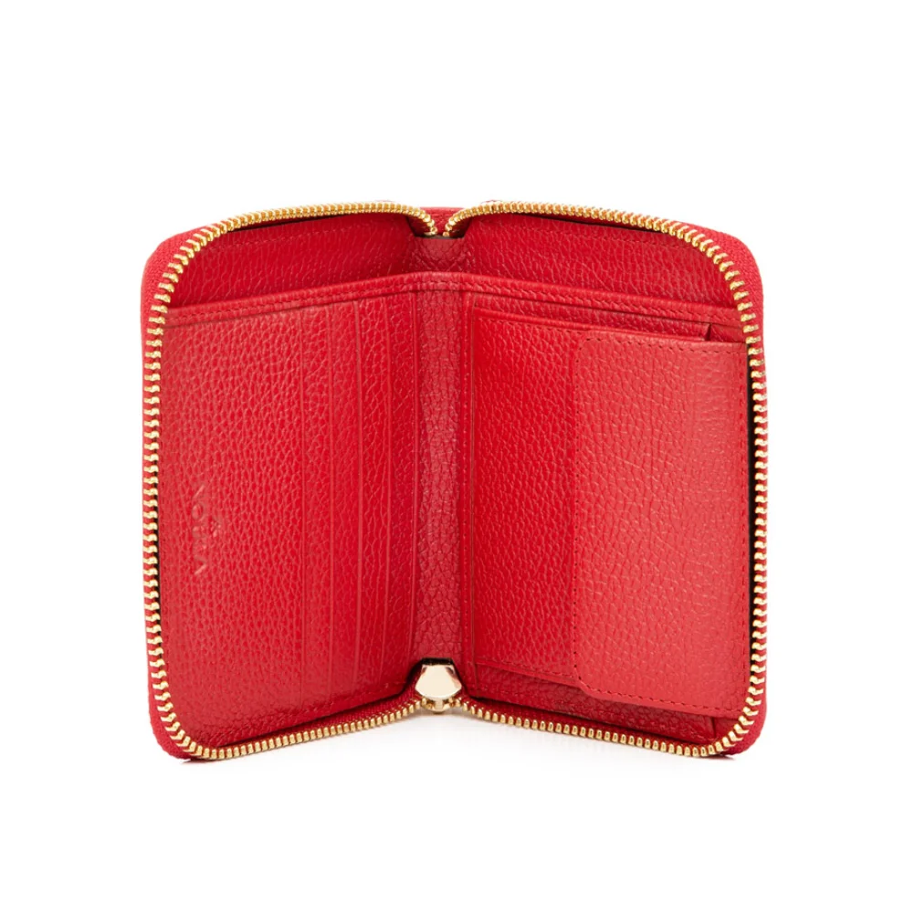 Noula - Iris Zip Around Leather Wallet