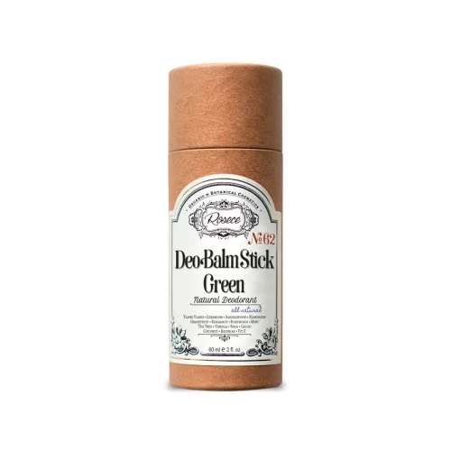 Rosece - Natural Deodorant / Deo Balm Stick Green