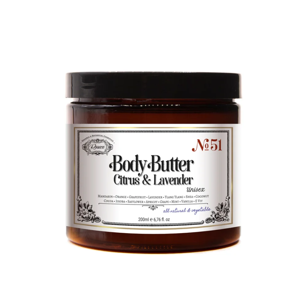 Rosece - Body Butter / Citrus & Lavender