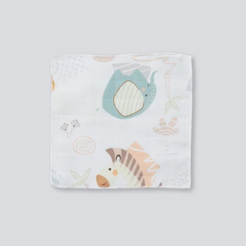 Deeperlove - Muslin Mouth Wipe Triple Set - Africa