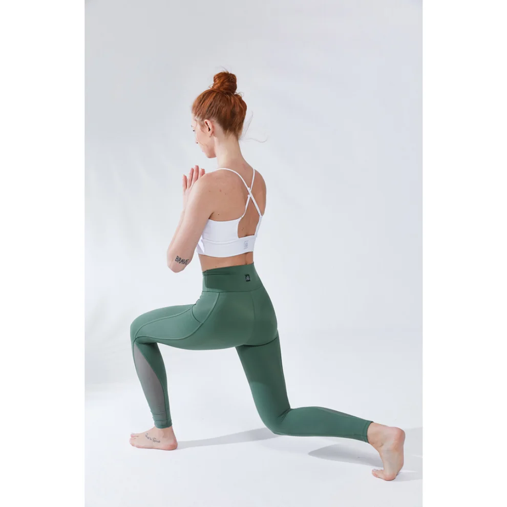 Vayu - Afrodit Sırtı Çapraz Askılı Yoga Sporcu Sütyeni