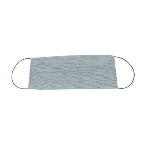 Atelier 99 - Gray Striped Washable Cotton Mask