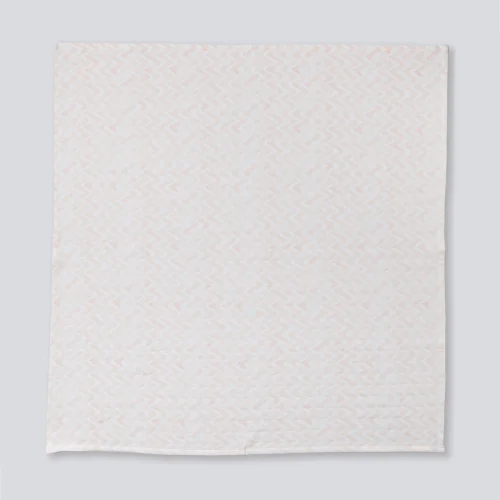Deeperlove - Muslin Swaddle Blanket - Pink Zigzag