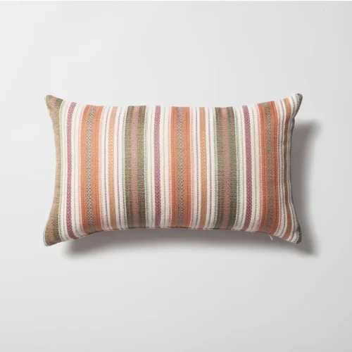 Fineroom Living - Boho - Striped Rectangular Pillow