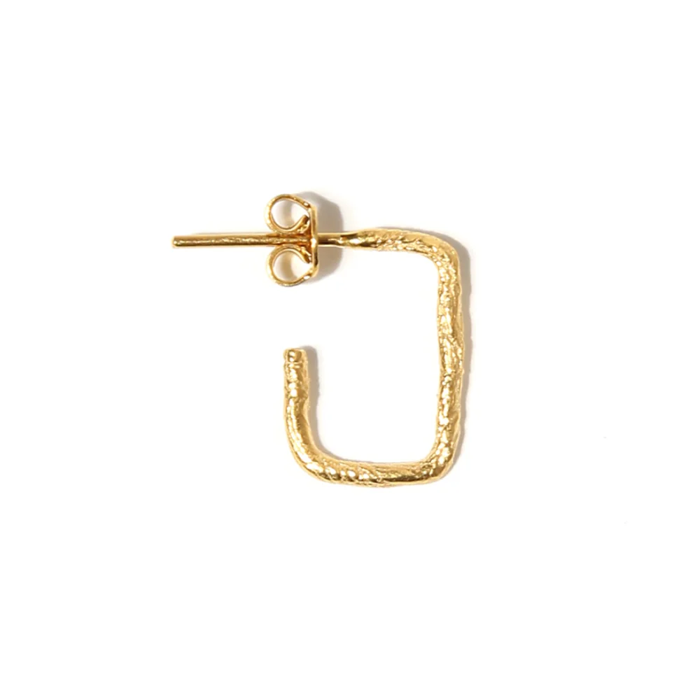 Monapetra - Rectangular Earring