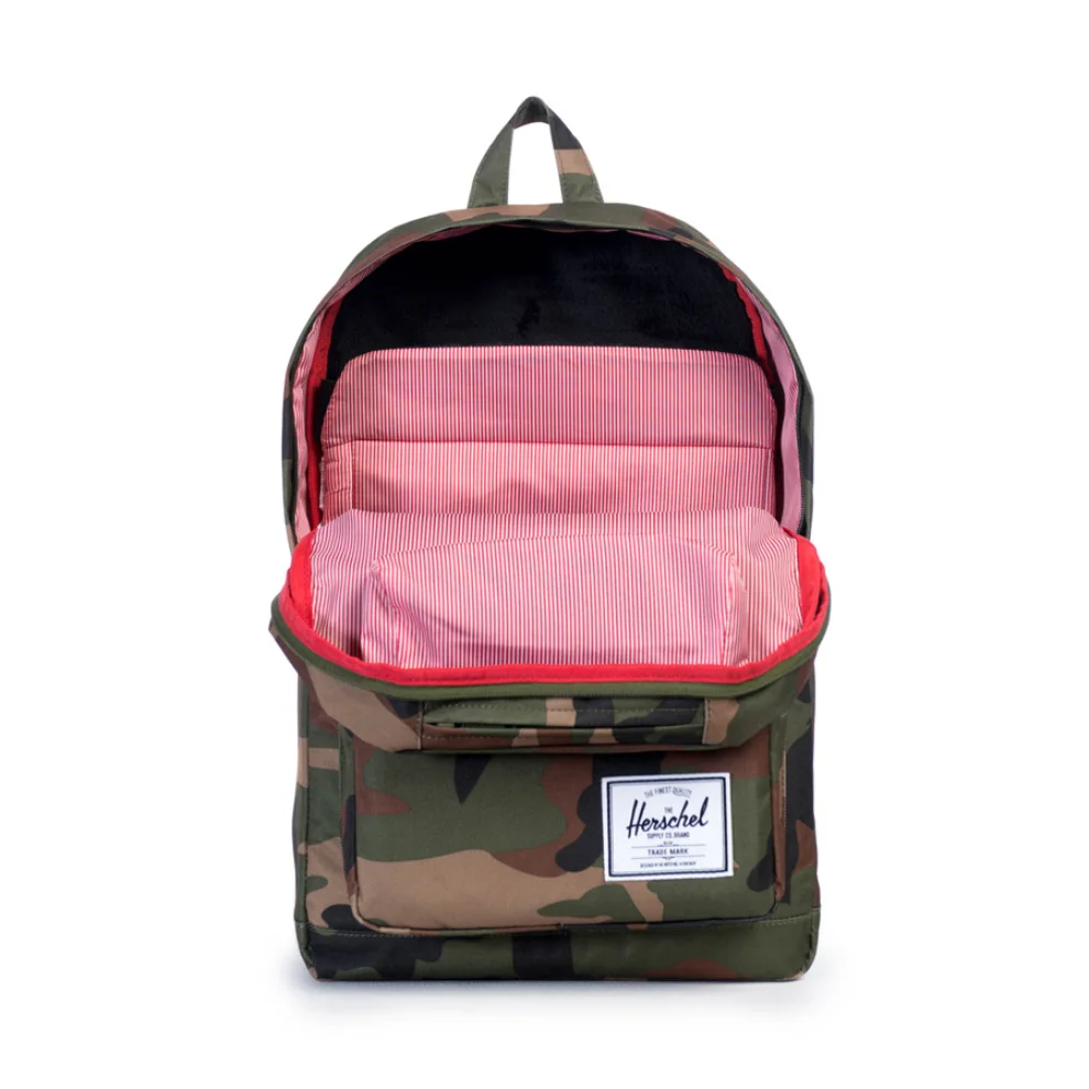 Herschel Supply Co. - Pop Quiz Woodland Camo/Multi Zip Backpack 