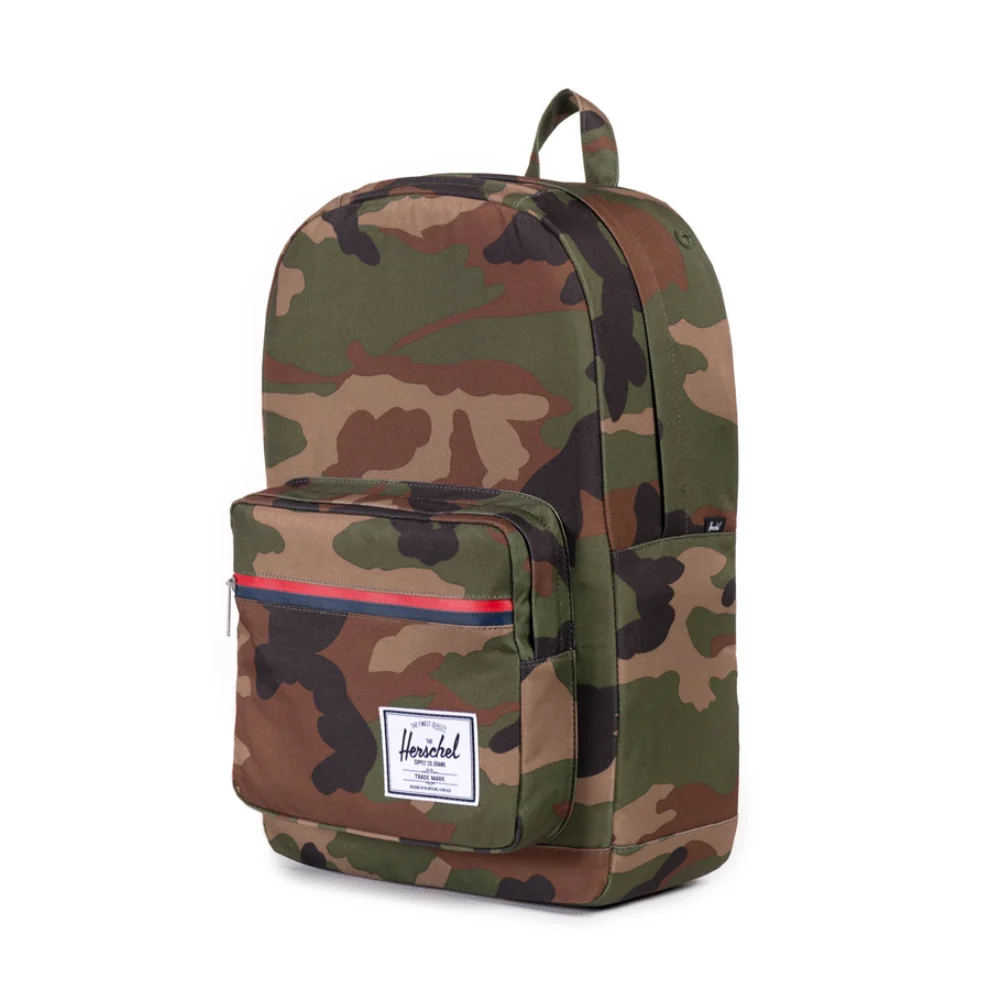 Herschel Supply Co. - Pop Quiz Woodland Camo/Multi Zip Backpack 