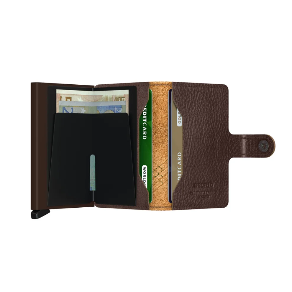 Secrid - Miniwallet Stitch Linea Espresso Wallet