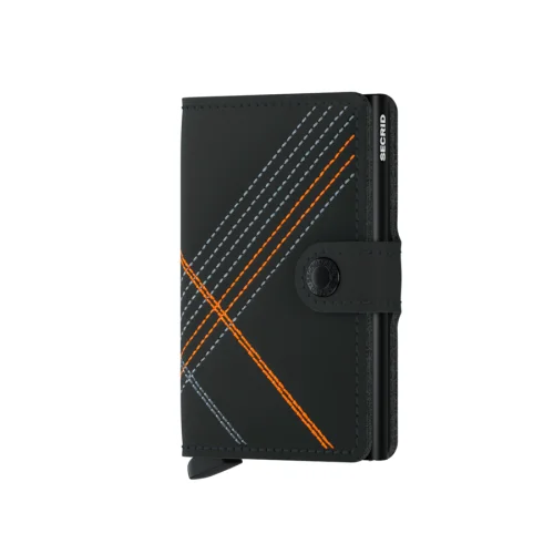 Secrid - Miniwallet Stitch Linea Orange Wallet